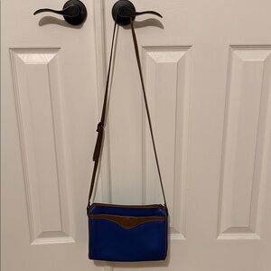 Liz Claiborne Blue and Crossbody Bag